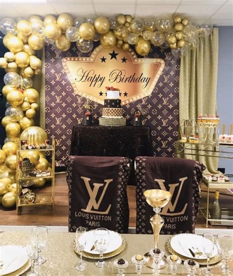 louis vuitton birthday party theme|Louis Vuitton birthday party ideas.